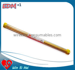 چین 2.5 x 400mm EDM Brass Tube / Sing Hole EDM Electrode Tube For Drilling Machine تامین کننده