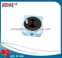 چین 33EC085A708 قطعات ماشین آلات Edm Makino راهنمای سیم کراوات کوتاه OD کوتاه 5 x H 4 x Ø 0.4 mm تامین کننده